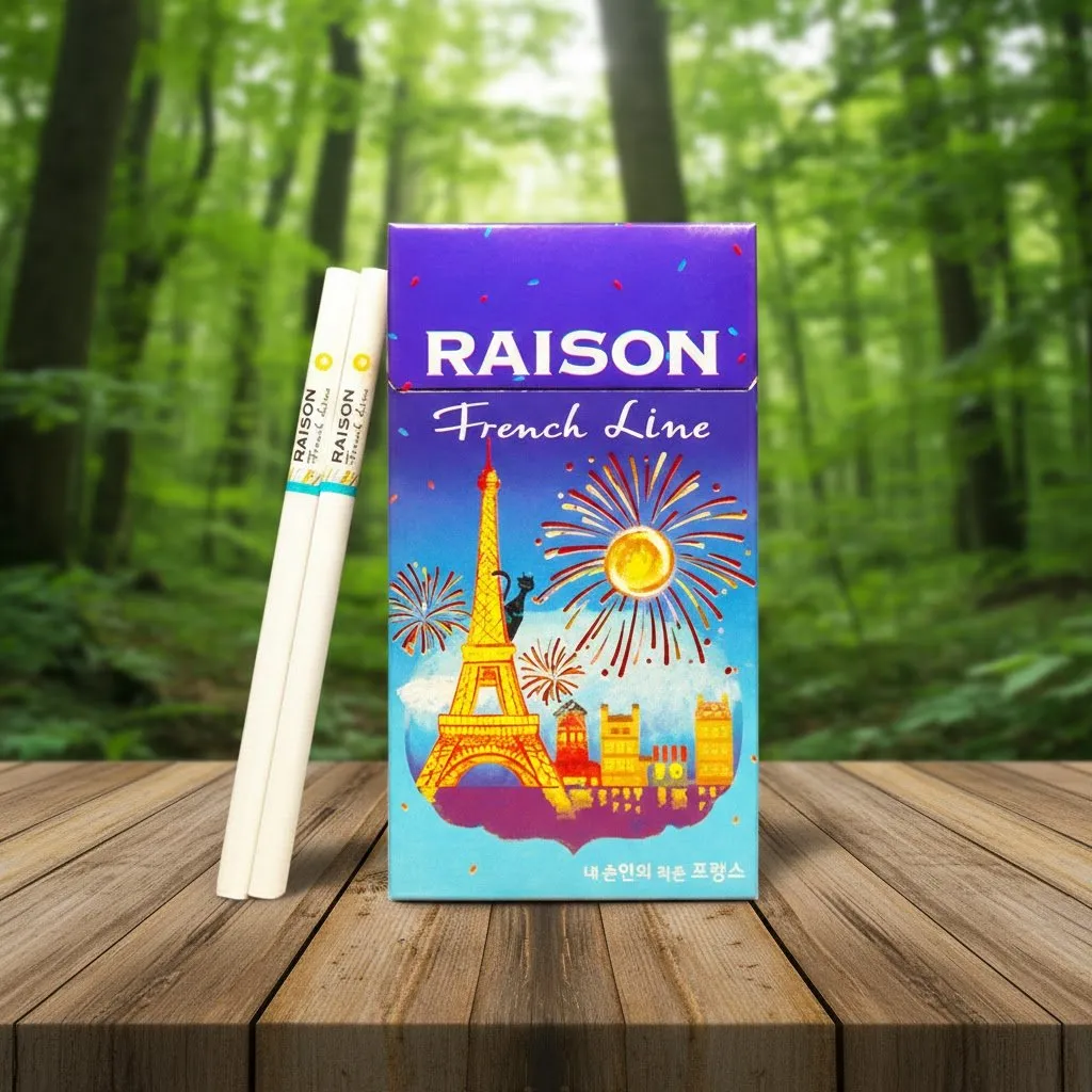 Raison French Line Blue (ไรสัน ฟรานซ ไลน บลู) มวน บุหรี่นอก รูปที 1
